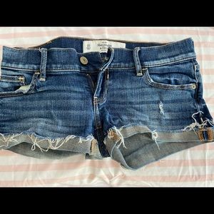 Abercrombie jean shorts, 00